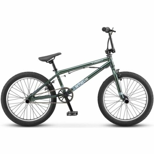 Трюковый велосипед Stels BMX Tyrant 20 V030 оливковый 1706000₽