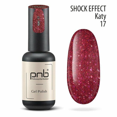 Гель-лак светоотражающий SHOCK EFFECT PNB 17 Katy 8 ml UV/LED