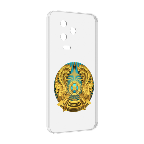 Чехол MyPads герб-казахстана для Infinix Note 12 Pro 4G X676B задняя-панель-накладка-бампер