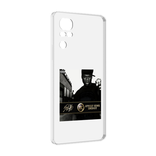 Чехол MyPads 50 Cent - Street King Energy для TCL 40 SE задняя-панель-накладка-бампер чехол mypads 50 cent street king energy для huawei mate 40 pro plus задняя панель накладка бампер