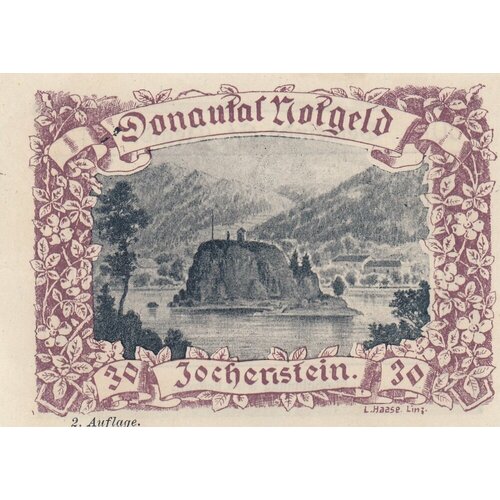 Австрия, Долина Дуная 30 геллеров 1914-1921 гг. (№2.6) австрия роттенбах 30 геллеров 1914 1921 гг