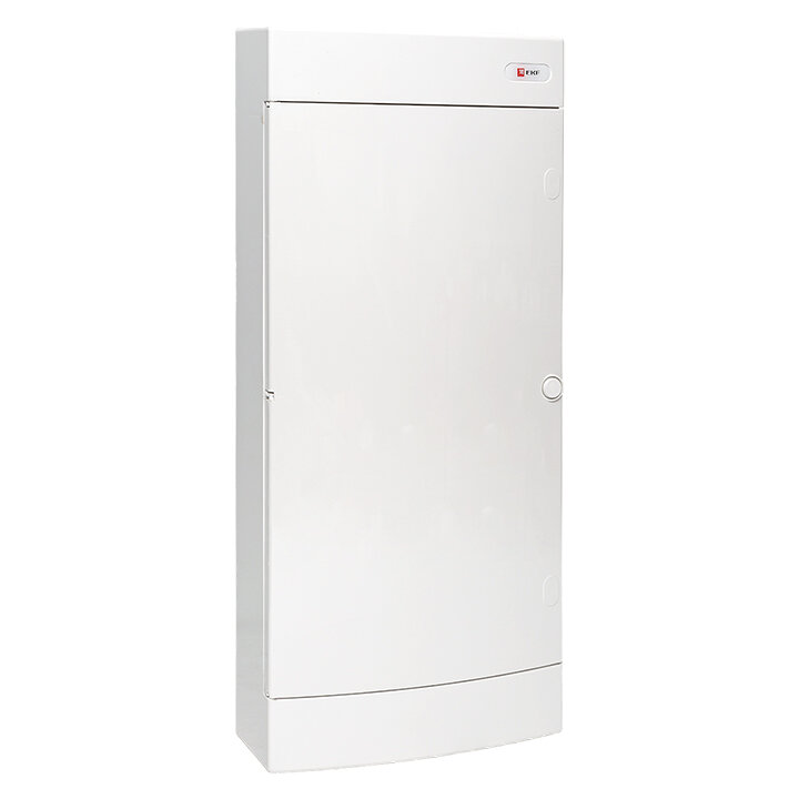 фото Щит распределительный навесной Unix белая дверь 4х12 модулей IP40 PROxima EKF ux-4x12-nw