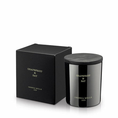GRAPEFRUIT & BAY Средняя свеча в стекле, Cereria Molla 1899