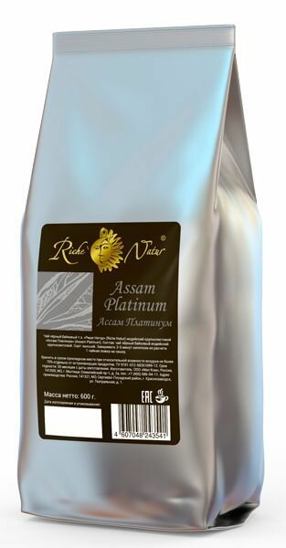 Чай Riche Natur Assam Platinum черный Индия 500г