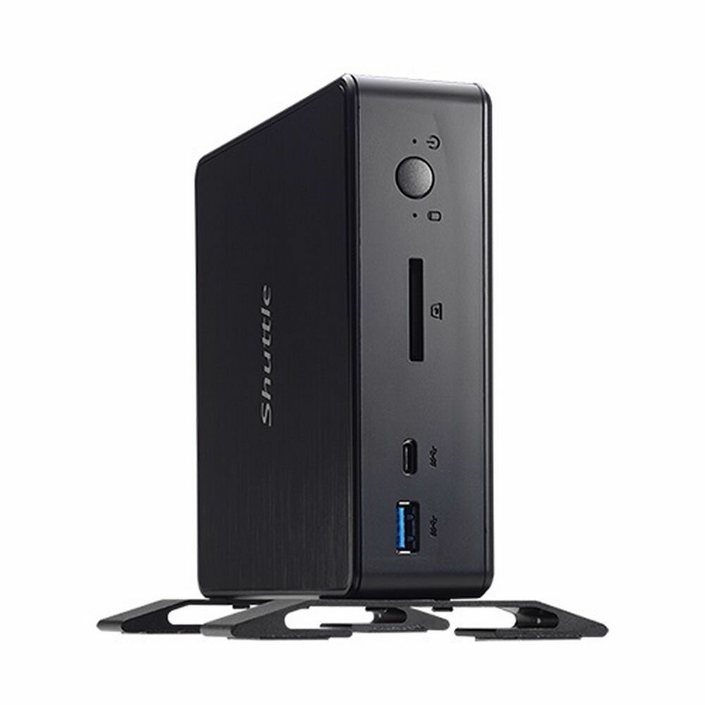 Платформа Shuttle Celeron 4205U, 2*DDR4 (2400MHz), M.2, 2.5" SATA, UHD Graphics, WiFi, Glan, HDMI, DP, RS232, 2*USB 2.0, USB 3.1, USB Type-C, SD - фото №1