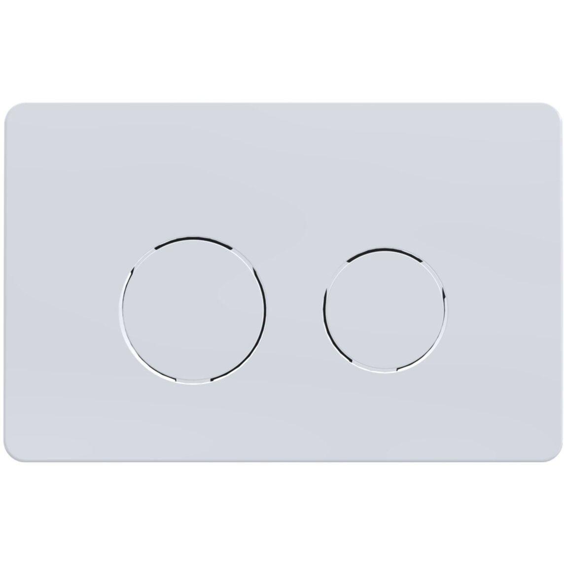 фото Кнопка смыва Azario AZ-8200-0085/AZ-P57-0130 белый