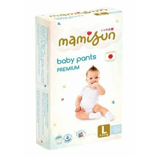 MAMISUN Подгузники-трусики L 9-14кг 42шт