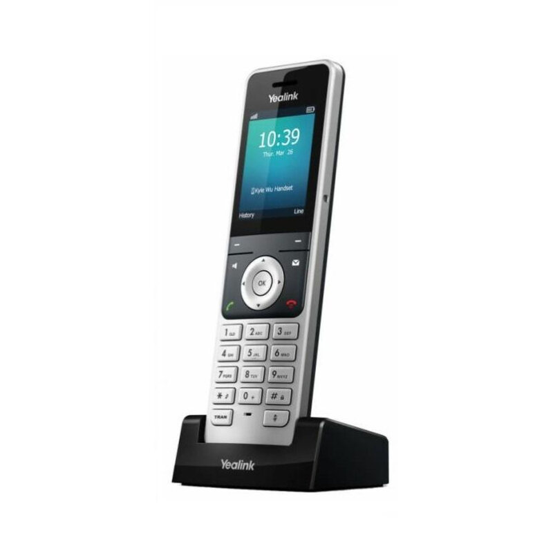 Трубка доп. Dect Yealink W56H серебристый для W52P/W60P/W41P