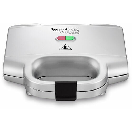 Сэндвичница Moulinex Ultracompact SM154135 700Вт серебристый 2100068613 861400₽