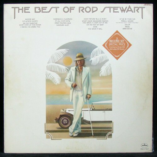 Виниловая пластинка Mercury Rod Stewart – Best Of Rod Stewart (2LP) виниловые пластинки mercury rod stewart smiler lp