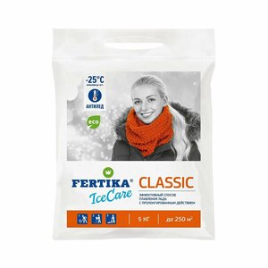 Противогололедный реагент Fertika IceСare Classic 5 кг