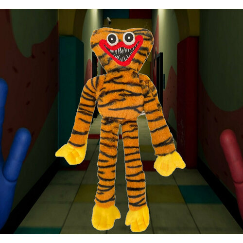 Хаги Ваги мягкая игрушка 100 см тигровый Хагги Вaгги Монстр черный-коричневый 776₽