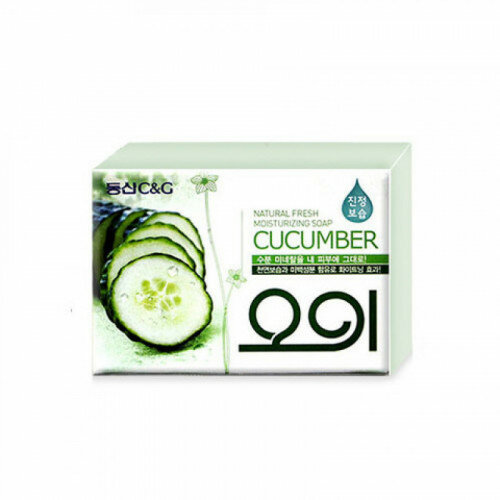 Clio Мыло туалетное New Cucumber soap, с экстрактом огурца, 100 гр