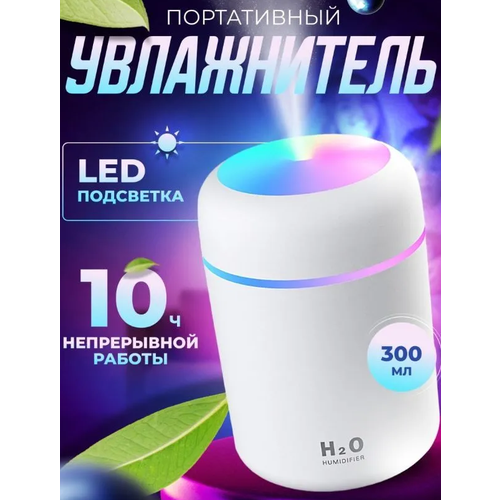 Увлажнитель воздуха H2O Аромадиффузор-ночникУльтразвуковой освежитель-увлажнитель воздуха с подсветкой ночник 43900₽