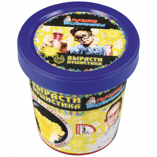 Набор для опытов Лучшие Эксперименты Вырасти солнечного пушистика