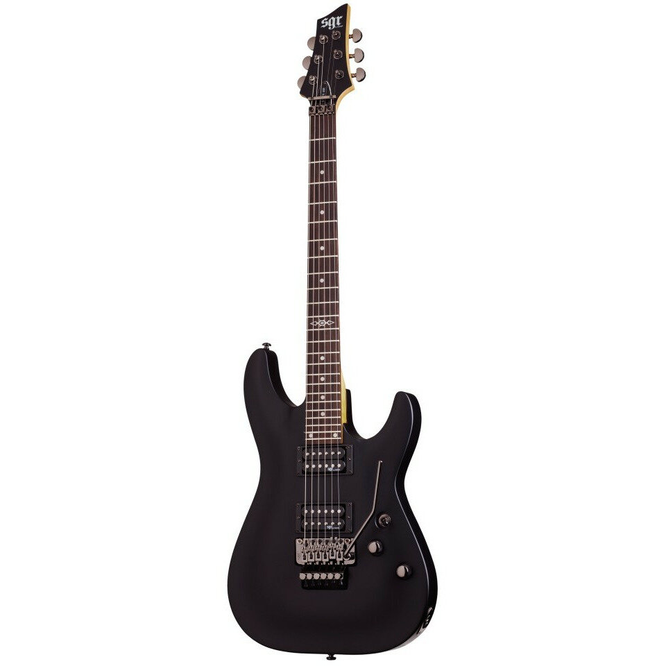 Электрогитара с чехлом Schecter SGR C-1 FR Black