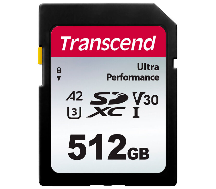 Карта памяти Transcend SDXC 512GB 340S UHS-I Class U3 V30 A2 160/90 Mb/s