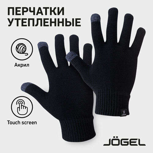 фото Перчатки jogel essential touch gloves, размер l, черный