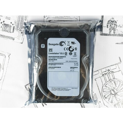35 жесткий диск Seagate Constellation ES3 4Tb 911200₽