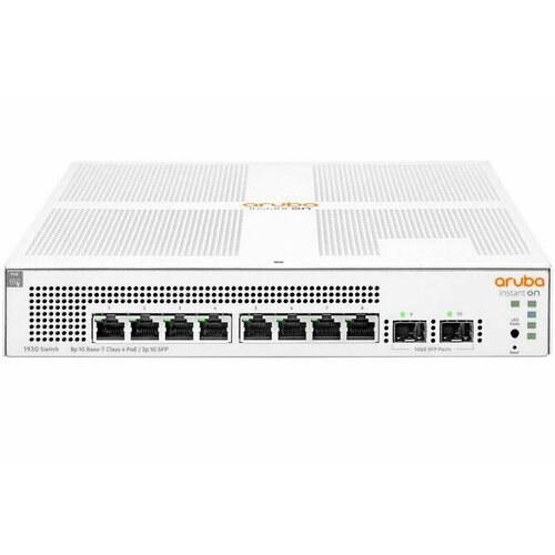 Коммутатор HPE Instant on 1930 JL681A 8G 2SFP 8PoE+ 124W управляемый