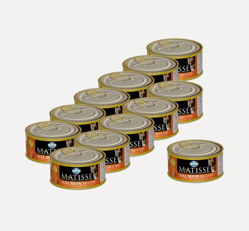 Изображение товара MATISSE мусс для кошек с лососем 0,085 кг х 12 шт.