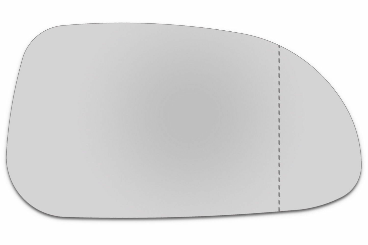 Зеркальный элемент правый CHEVROLET Lacetti (03-09) асферика нейтральный без обогрева