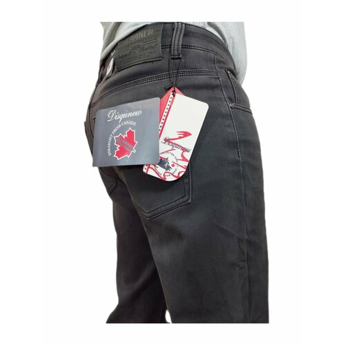 фото Джинсы disqunew, размер 42, серый