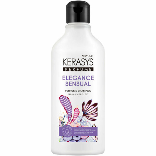 KERASYS Шампунь для тонких и ослабленных волос Elegance Sensual, 180 мл kerasys шампунь для тонких и ослабленных волос elegance