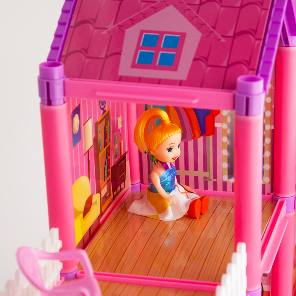 Кукольный домик / дом для кукол с мебелью