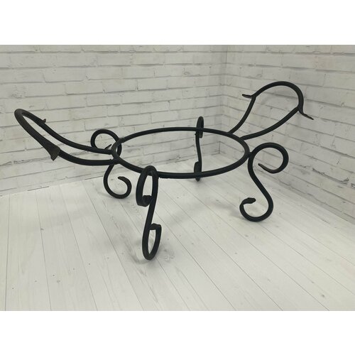 Кованная подставка под чугунный казан, садж