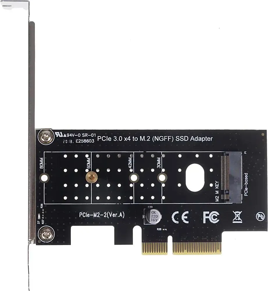 Адаптер PCI-E M.2 NGFF for SSD Bulk