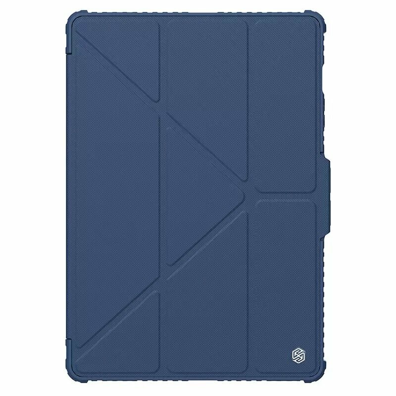 Чехол Nillkin Bumper Leather Cover case Pro Multi-angle folding style for Samsung Galaxy Tab S9+ (S9 Plus) синий