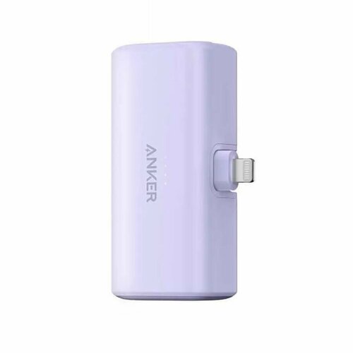Внешний аккумулятор Anker 621 Built-in Lightning Connector 12W 5000mah складная вилка для быстрой зарядки - Purple 599000₽
