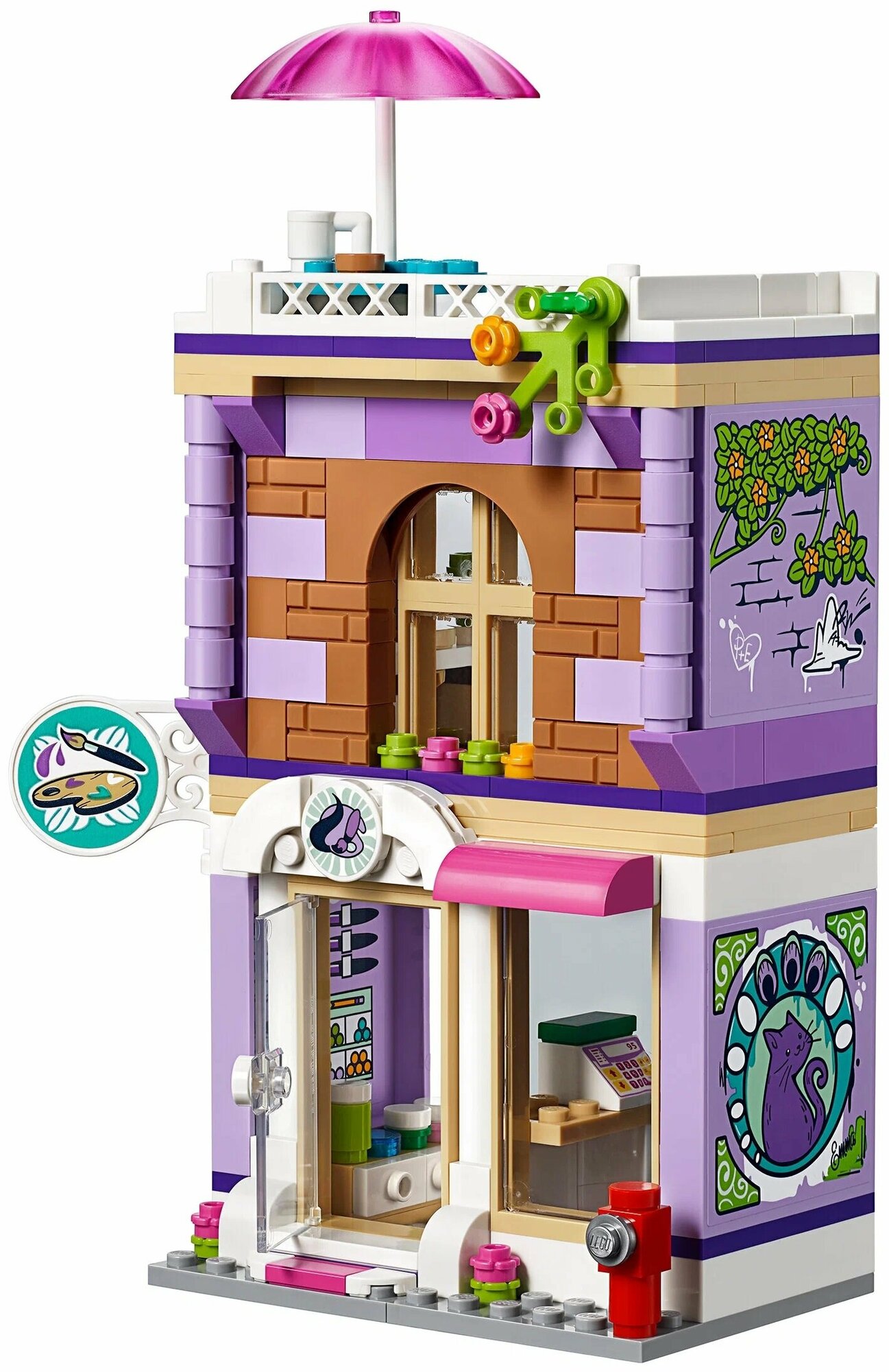 Конструктор LEGO Friends 41365 Художественная студия Эммы, 235 дет.