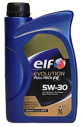 фото Масло моторное синтетика ELF Evolution FullTech FE 5W30 1L