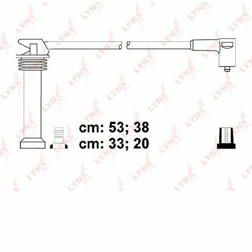 Провода высоковольтные подходит для Ford Mondeo III 1.8-2.0 16V SPC3037 lynx 1шт