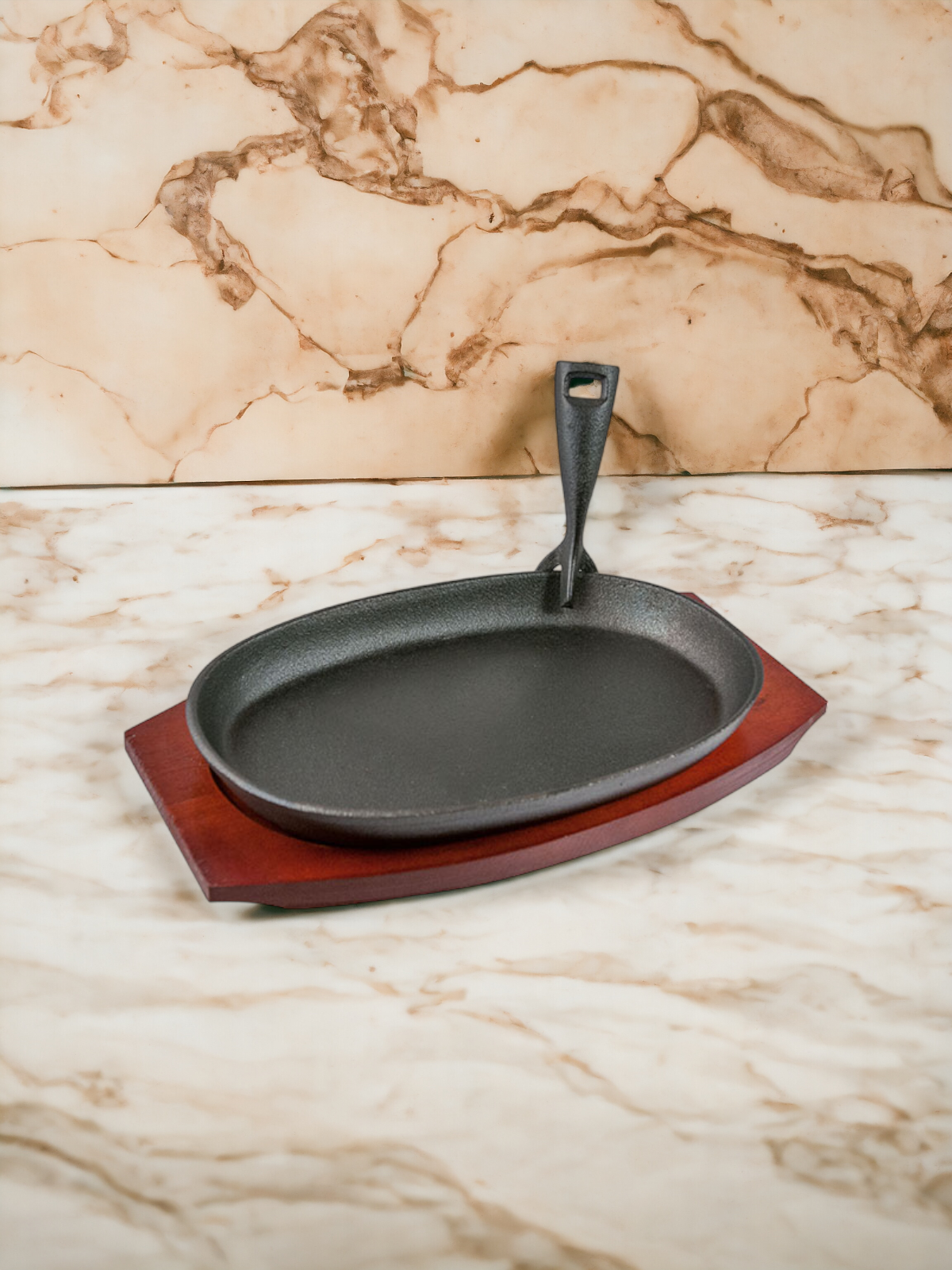 фото Сковорода Prohotel со съемной ручкой на подставке 320/275х190х45мм, чугун