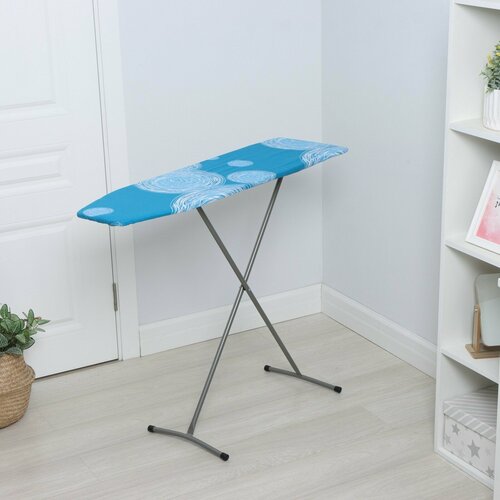 Доска гладильная «Circle», 106×29 см, регулируемая высота 77-83 см