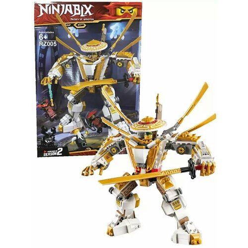 Конструктор Ниндзяго: Золотой Робот ,489 деталей конструктор ниндзяго золотой робот