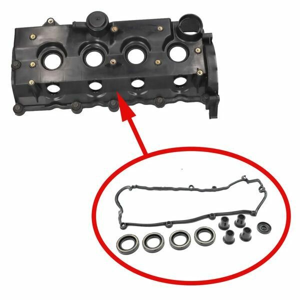 Полный ремкомплект клапанной крышки Opel 1.7D 5607251, 98001142, 55573764, 98014752