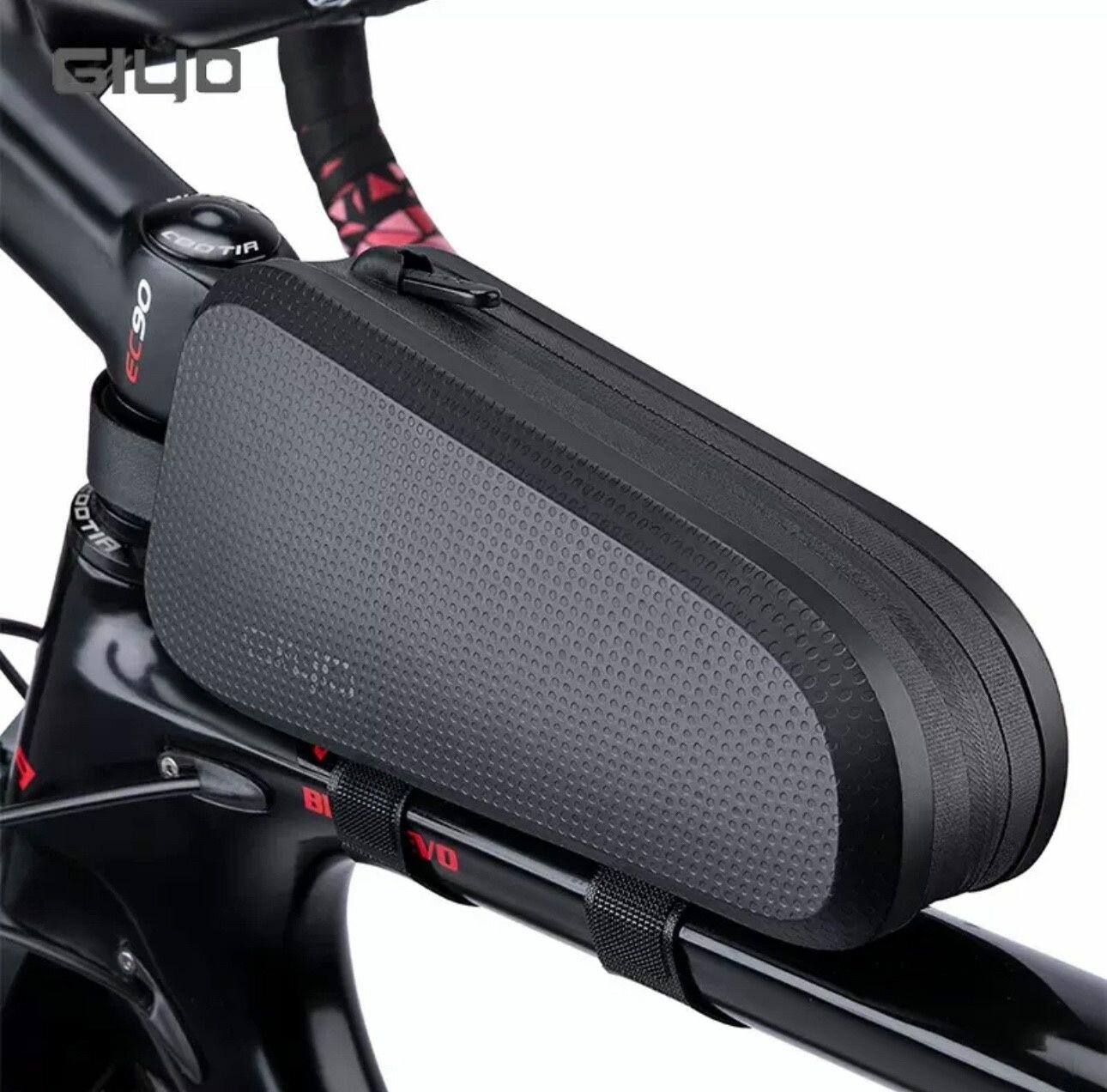 Водостойкая велосумка 1,5л GIYO на верхнюю трубу рамы