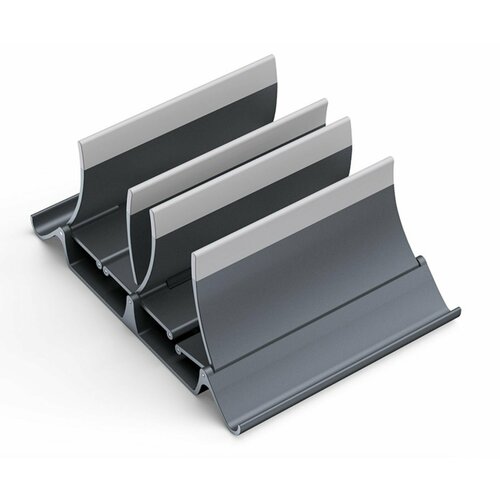 Самоблокирующая двойная вертикальная настольная подставка для ноутбука и планшета 1499₽