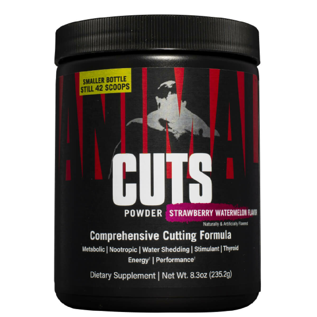 Animal Жиросжигающий комплекс Animal Cuts Powder, клубника-арбуз, 235 г, Universal Nutrition