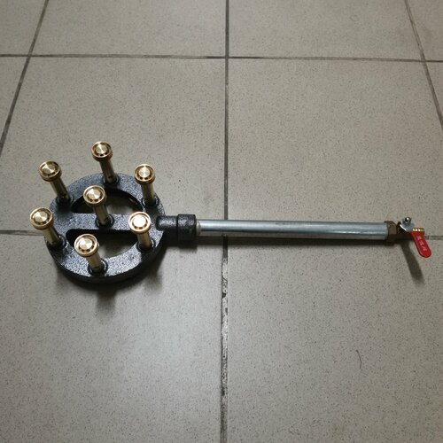 Газовая горелка 18 кВт для казана и wok 03 7 сопел 3450₽