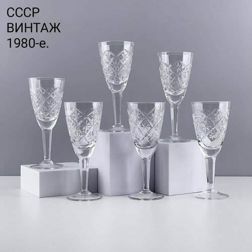 Винтажные бокалы 