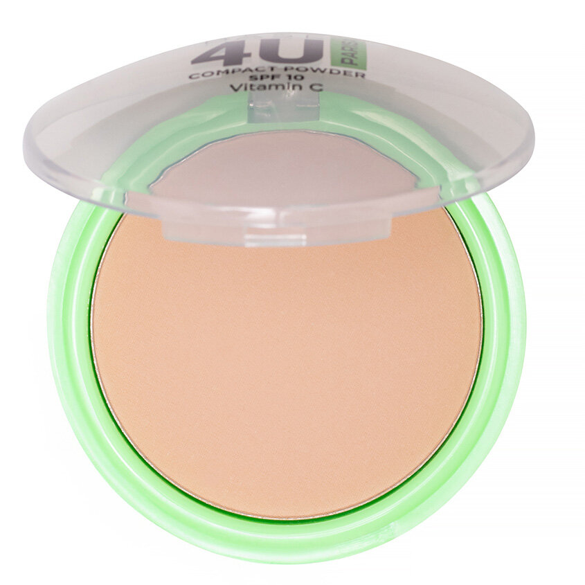 Пудра для лица `PARISA` Base 4U компактная SPF10, тон 03 — фото 1