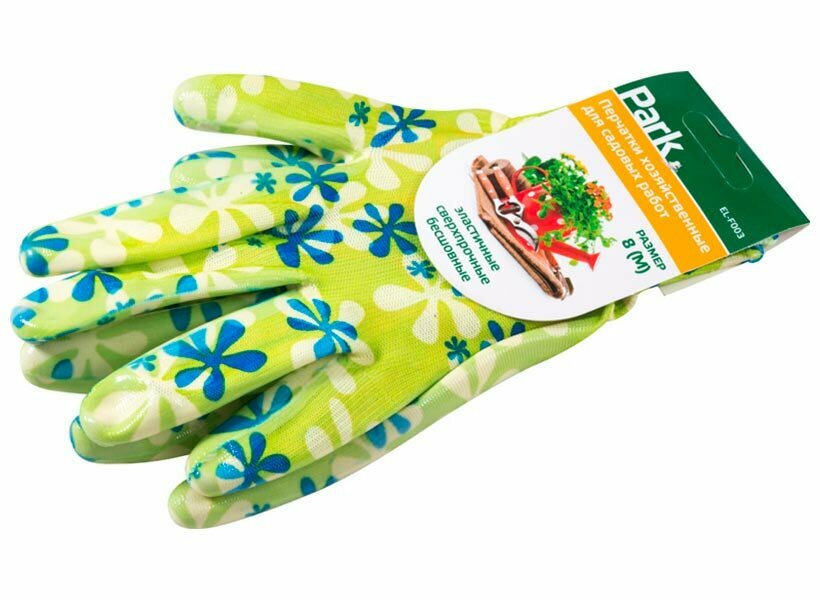 Перчатки хозяйственные Park EL-F003 размер 8 (M) (001063)