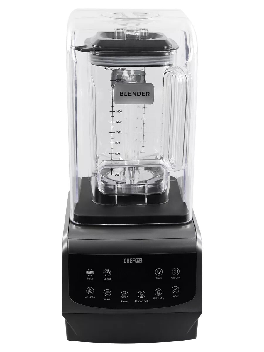 Блендер стационарный CHEF PRO CF-KP1101A черный/серебро — фото 1