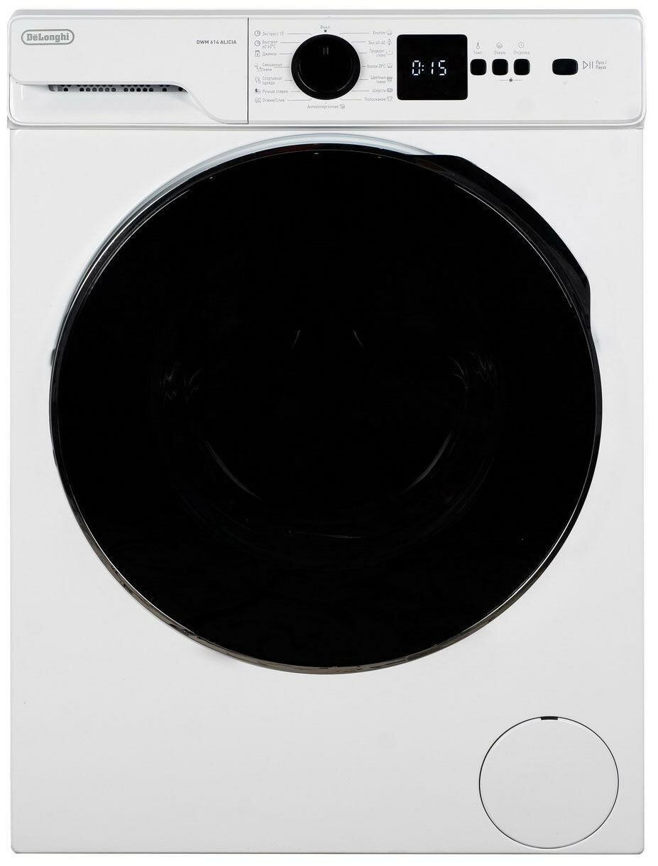 Стиральная машина De’Longhi DWM 614 ALICIA, 41 см, 6 кг, 1000 об/мин