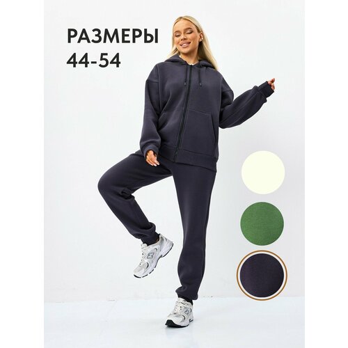 фото Костюм спортивный ebo, размер 52/xxl, серый
